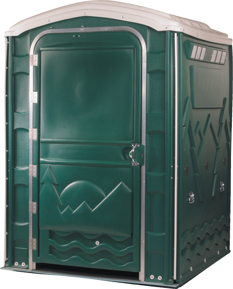 PolyPortable Restroom - Port a Potty - Green EAU PPEAU-06